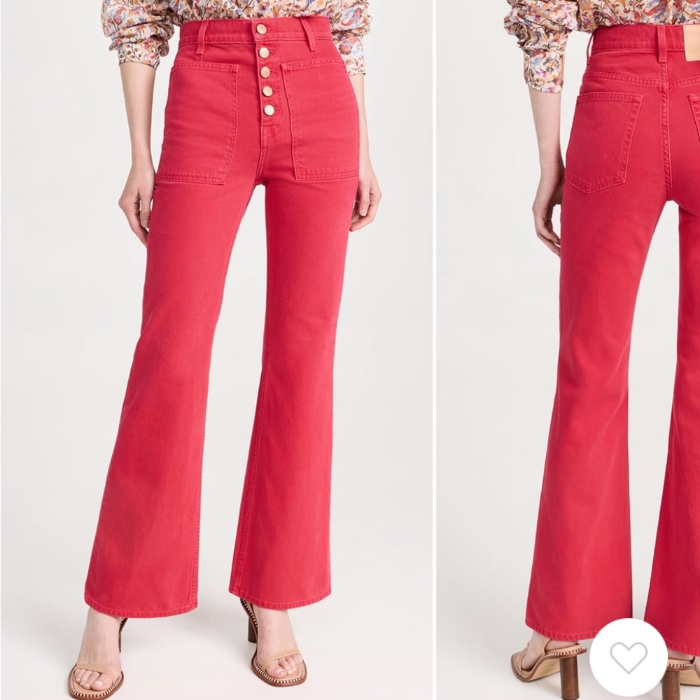 Ulla Johnson Lou jeans in Orchid 27